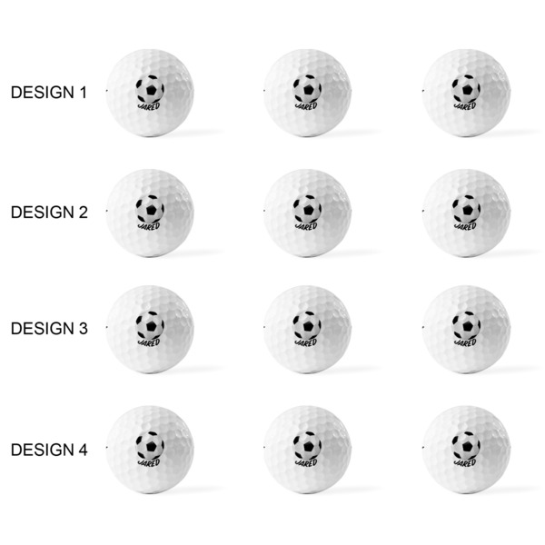 Soccer Golf Balls - Titleist - Set of 12 - APPROVAL