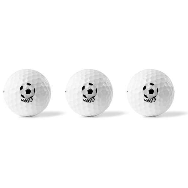 Soccer Golf Balls - Titleist - Set of 3 - APPROVAL