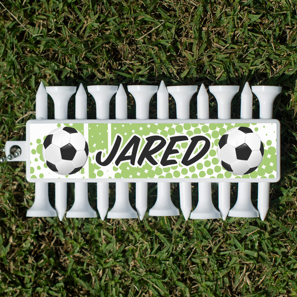 Custom Soccer Golf Tees & Ball Markers Set (Personalized)