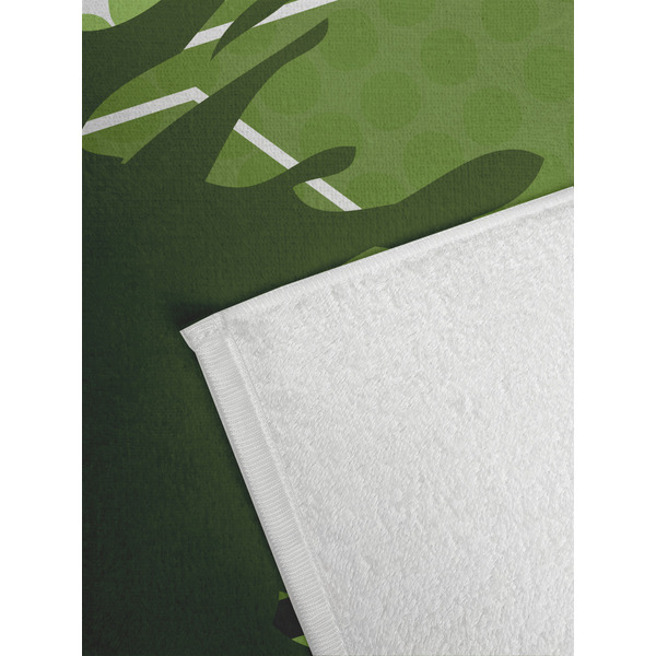 Soccer Golf Towel - Detail