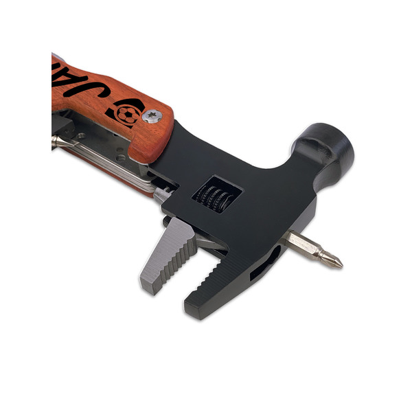 Soccer Hammer Multi-tool - DETAIL BACK (hammer head with screw)