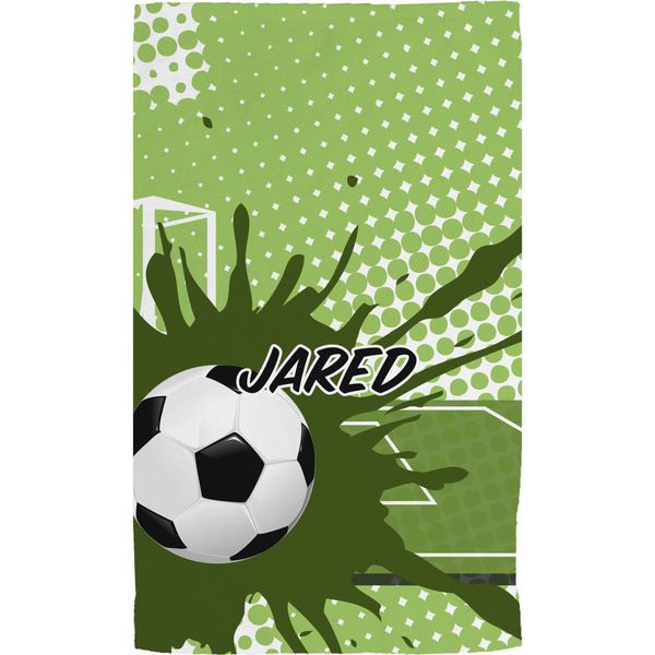 Soccer Hand Towel (Personalized) Full