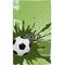 Soccer Hand Towel (Personalized) Full