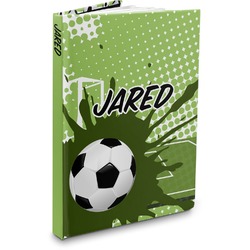 Soccer Hardbound Journal - 5.75" x 8" (Personalized)