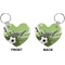 Soccer Heart Keychain (Front + Back)