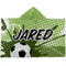 Soccer Kids Hooded Towel (Personalized)