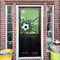 Soccer House Flags - Double Sided - (Over the door) LIFESTYLE