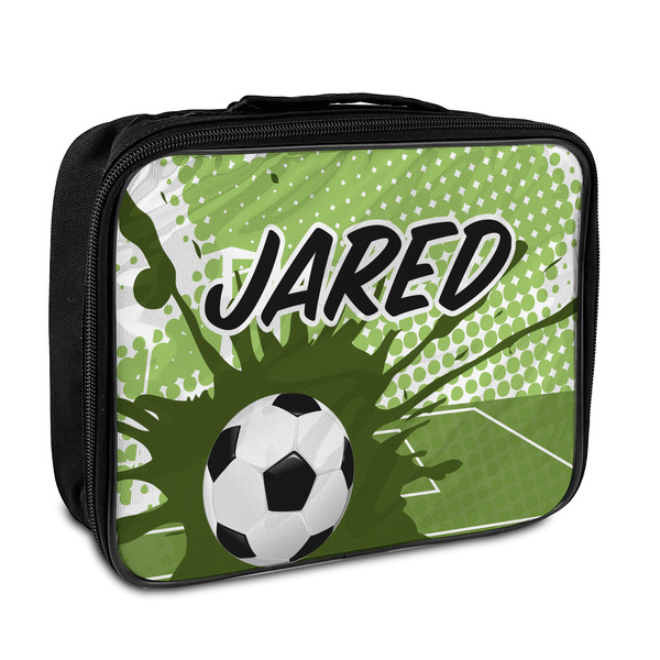 Custom Soccer Insulated Lunch Bag (Personalized)