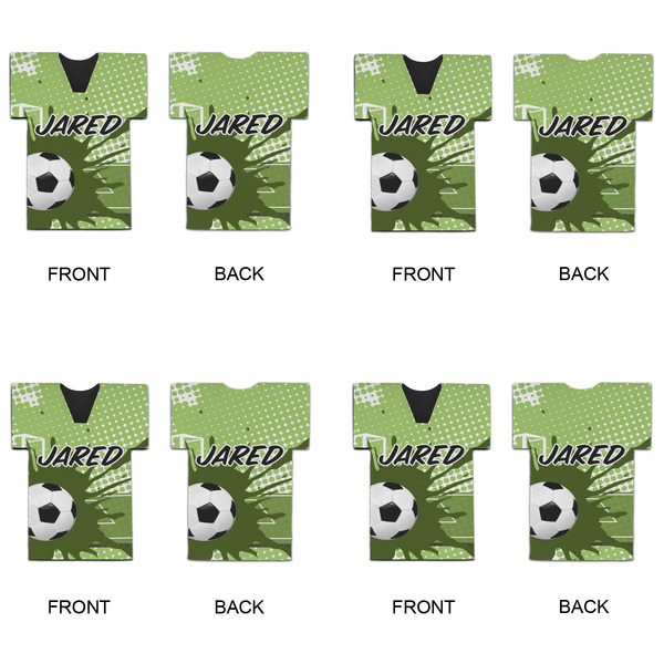 Soccer Jersey Bottle Cooler - Set of 4 - APPROVAL