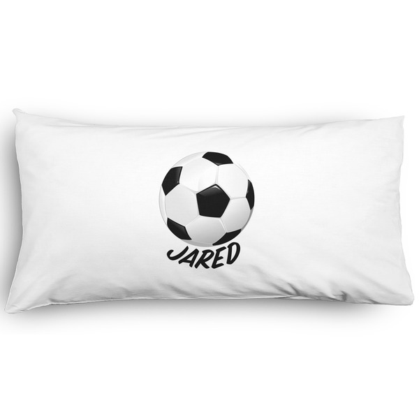 Custom Soccer Pillow Case - King - Graphic (Personalized)