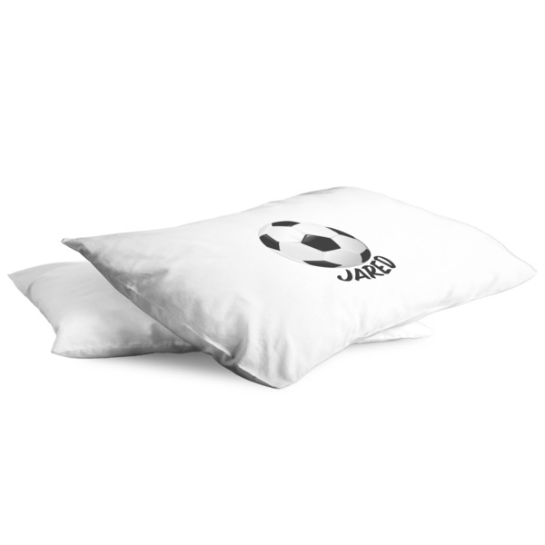 Soccer King Pillow Case - TWO (partial print)