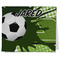 Soccer Kitchen Towel - Poly Cotton w/ Name or Text
