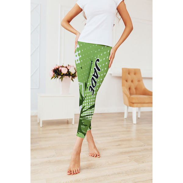 Soccer Ladies Leggings - LIFESTYLE 2