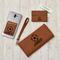Soccer Leather Phone Wallet, Ladies Wallet & Business Card Case