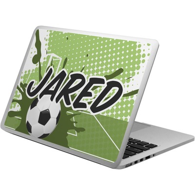 Soccer Laptop Skin - Custom Sized (Personalized)