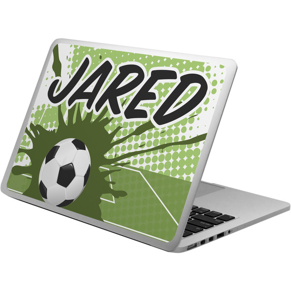 Custom Soccer Laptop Skin - Custom Sized (Personalized)