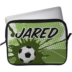 Soccer Laptop Sleeve / Case - 15" (Personalized)