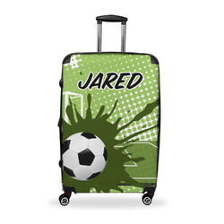 Soccer Suitcase - 28" Large - Checked w/ Name or Text