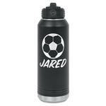 Soccer Water Bottles - Laser Engraved (Personalized)