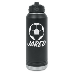 Soccer Water Bottles - Laser Engraved (Personalized)