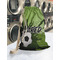 Soccer Laundry Bag in Laundromat