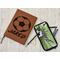 Soccer Leather Sketchbook - Small - Single Sided - In Context