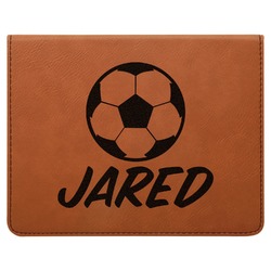 Soccer Leatherette 4-Piece Wine Tool Set (Personalized)