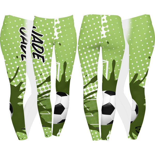 Soccer Leggings Turn Around - Apvl