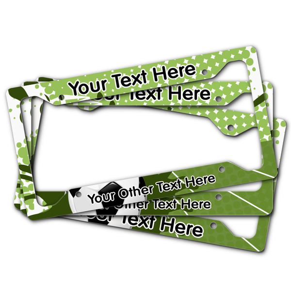 Soccer License Plate Frames - (PARENT MAIN)