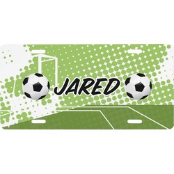 Soccer Front License Plate (Personalized)