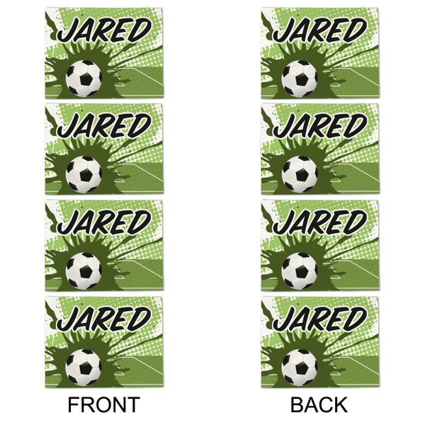 Soccer Linen Placemat - APPROVAL Set of 4 (double sided)