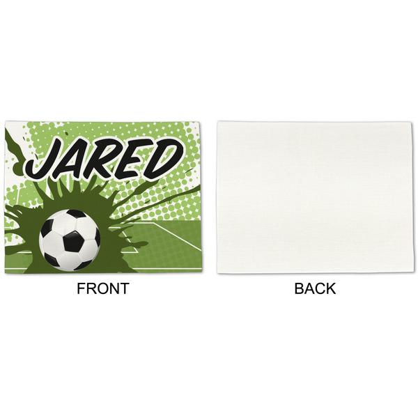 Soccer Linen Placemat - APPROVAL Single (single sided)