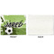 Soccer Linen Placemat - APPROVAL Single (single sided)