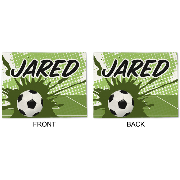 Soccer Linen Placemat - APPROVAL (double sided)