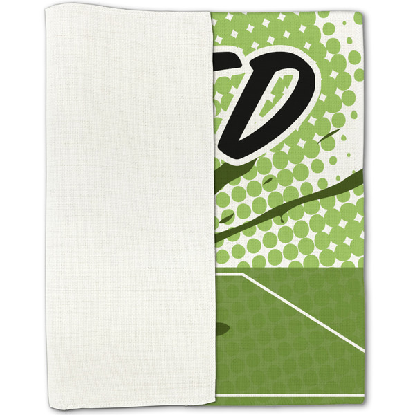Soccer Linen Placemat - Folded Half