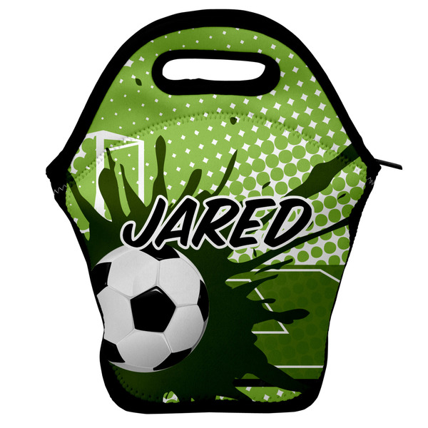 Custom Soccer Lunch Bag w/ Name or Text