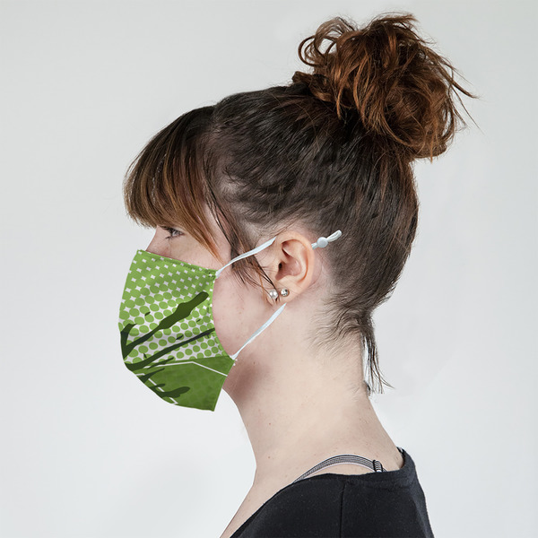 Soccer Mask - Side View on Girl