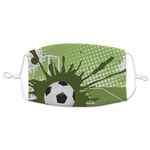 Soccer Adult Cloth Face Mask - XLarge
