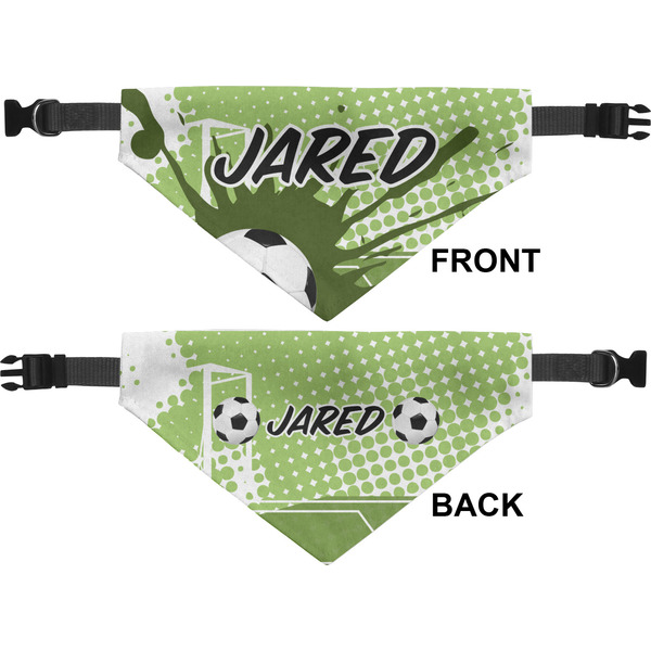 Soccer Medium Dog Bandana Approval