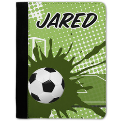 Soccer Notebook Padfolio w/ Name or Text