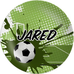 Soccer Melamine Plate (Personalized)