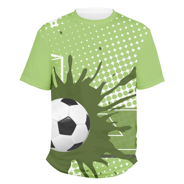 Custom Soccer Men's Crew T-Shirt - Medium