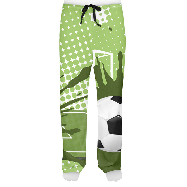 Soccer Men's Pjs Front - on model
