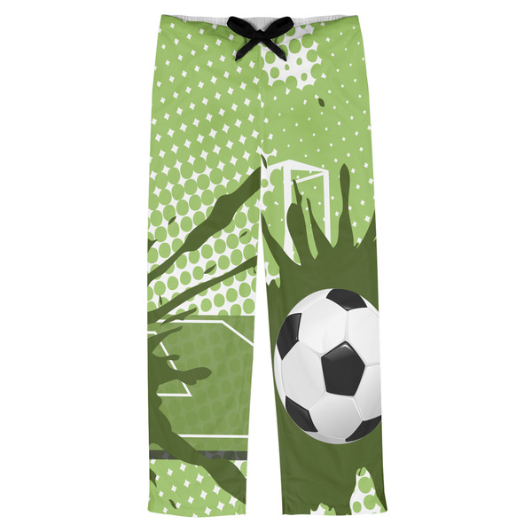 Custom Soccer Mens Pajama Pants - XS
