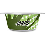 Soccer Stainless Steel Dog Bowl (Personalized)