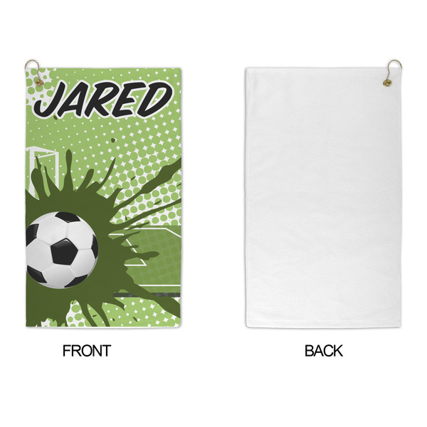 Soccer Microfiber Golf Towels - APPROVAL
