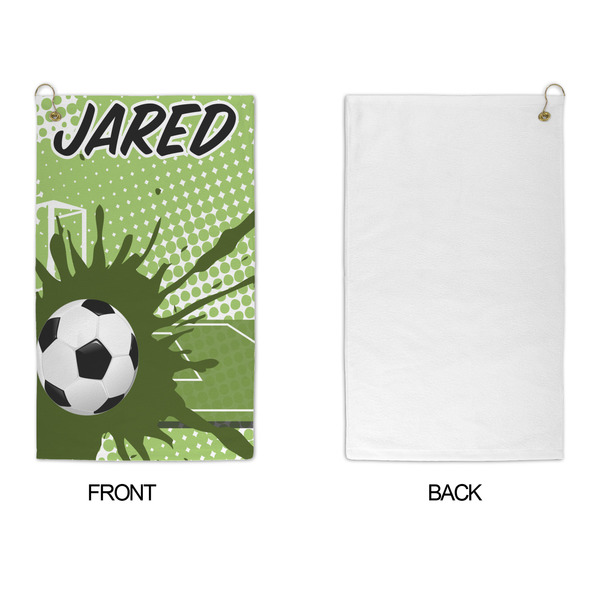 Soccer Microfiber Golf Towels - APPROVAL