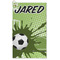 Soccer Microfiber Golf Towel - Large (Personalized)