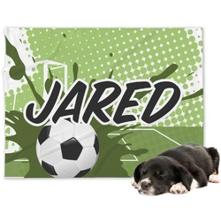 Soccer Dog Blanket (Personalized)