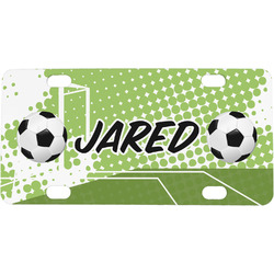 Soccer Mini/Bicycle License Plate (Personalized)